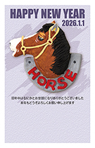 一般・ファミリー向け 縦型年賀状052