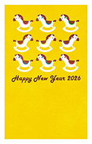 一般・ファミリー向け 縦型年賀状099