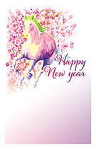 一般・ファミリー向け 縦型年賀状100