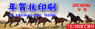 年賀状印刷　2025　巳年